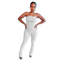 Load image into Gallery viewer, Skinny High Stretch Flared Jumpsuit