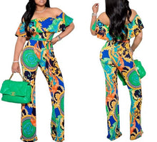 Load image into Gallery viewer, Sexy Fashion Print Jumpsuit