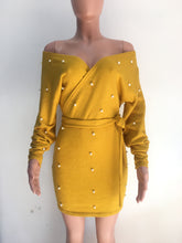 Load image into Gallery viewer, Sexy Pearl Accented Dress